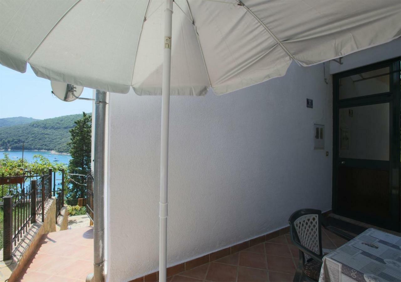 Апартаменты 4 Persons App With Great Sea View,Ac,Wifi,399 Рабац Экстерьер фото